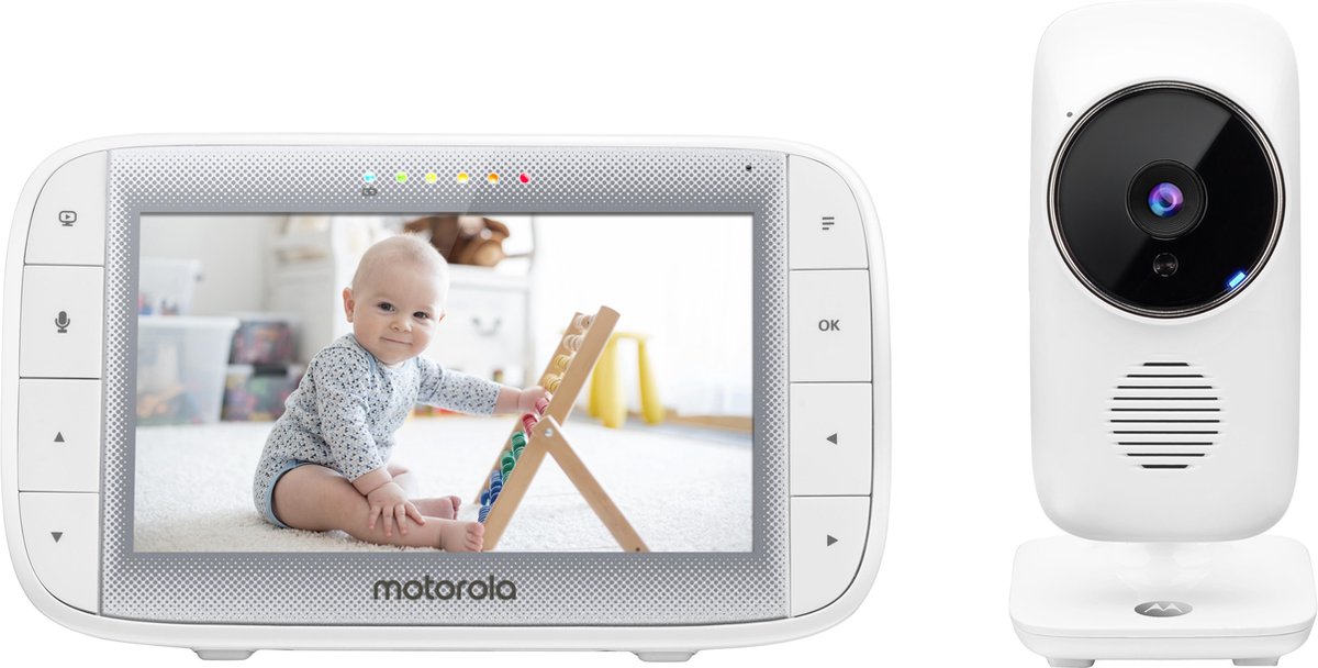 Motorola Babyfoon MBP485  - 5" Kleurenscherm - Terugpraatfunctie