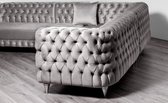 Lex 888 Chesterfield hoekbank  zwart