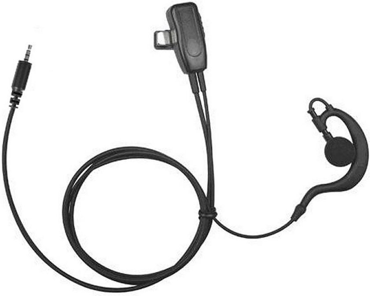 Incotech headset voor Kenwood PKT-23 portofoon