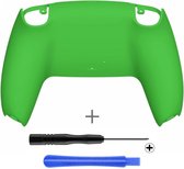 PS5 Controller Behuizing Shell - Groen Soft Touch - Back Shell
