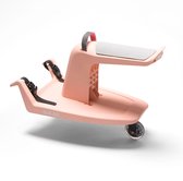 Kid-Sit Meerijdplankje Universeel - Met Zitje - Buggyboard - Tot 4 Jaar - Roze - Pink