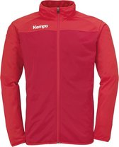 Kempa Prime Poly Jacket Chili Rood-Rood Maat M