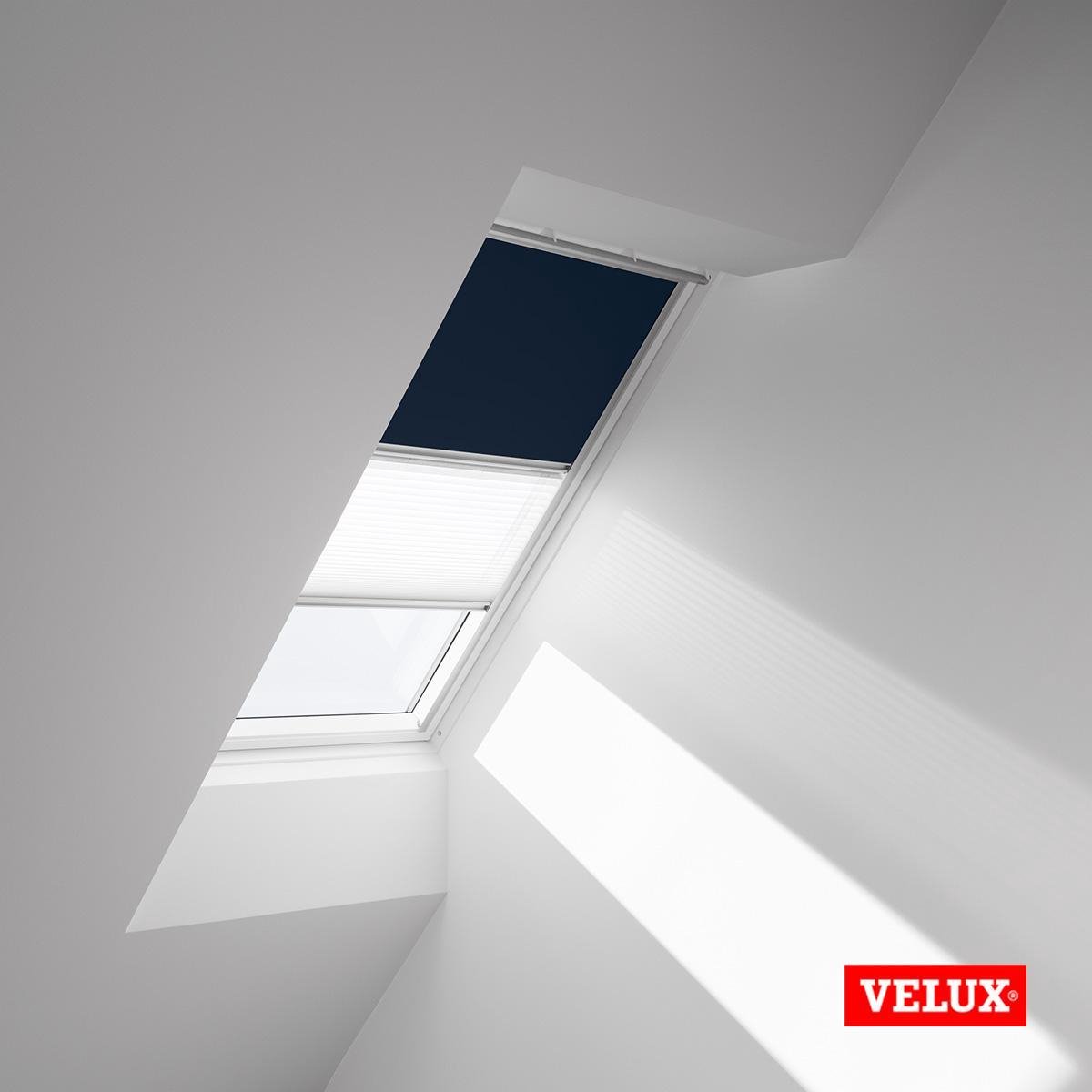 Velux dkl verduisterend rolgordijn sk06 1025swl wit 1140x1178mm