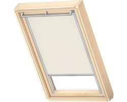 VELUX Origineel Verduisterend Rolgordijn (DKL), Zilveren Kozijn, M04, 304, 1, Light Beige