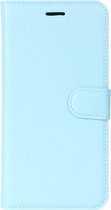 Samsung Galaxy J3 (2017) Hoesje - Mobigear - Classic Serie - Kunstlederen Bookcase - Blauw - Hoesje Geschikt Voor Samsung Galaxy J3 (2017)