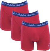 3-Pack Australian Heren boxershorts Rood maat S