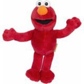 Elmo knuffel - Rood - Polyester - Voor kinderen boven 1 jaar