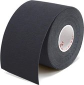 Elastische Sporttape / Kinesiotape Kinesiology Knie Medische Medical Tape / 5m Lang / 5cm Breed / Zwart