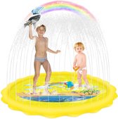 Water Fontein - Opblaasbare Waterspeelmat - Baby/kinder water pret - Hoge Kwaliteit - Water Speelmat - Speelkleed Aquamat - Speelgoed - Watermat