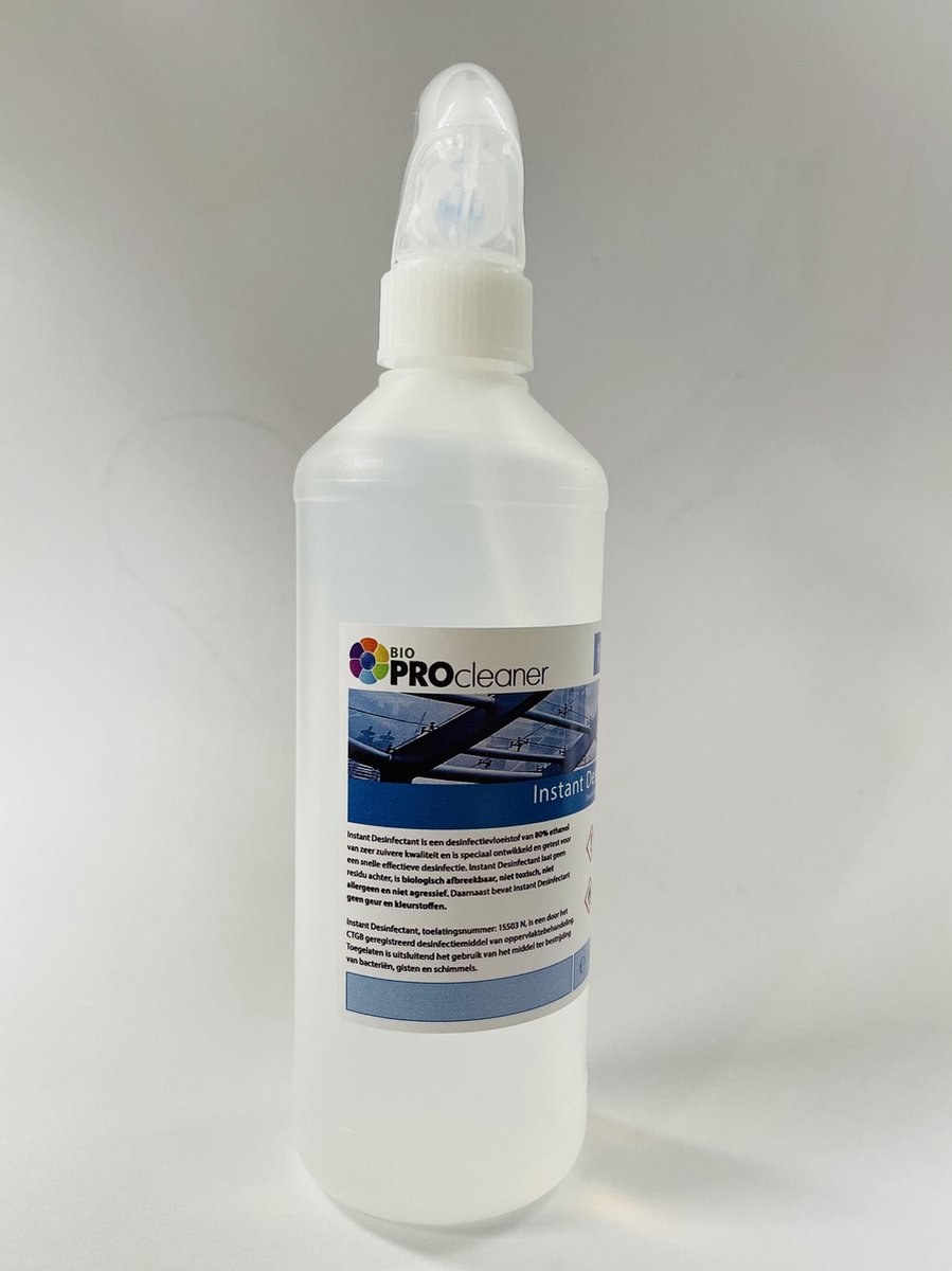 Goedkoopste 500 ml Desinfect80S - Alcohol 80 met trigger - spuitflacon - desinfectie spray - CTGB15503N
