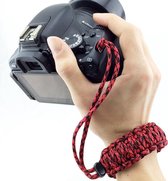 DIY Weave Style Anti-verloren Kleurrijke Polsband voor DSLR / SLR Camera's