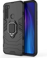 Voor Geschikt voor Xiaomi Redmi Note 8 Panther PC + TPU schokbestendige beschermhoes (zwart)
