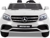 Mercedes Elektrische Kinderauto GLS AMG Wit - Krachtige Accu - Op Afstand Bestuurbaar - Veilig Voor Kinderen