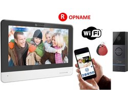 Byron DIC-23312 – Deurbel Video deurbel set – 7″ Monitor – 90⁰ Kijkhoek – 1m Zicht