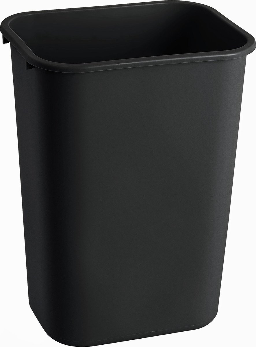 Rubbermaid vuilbak 39 l | zwart