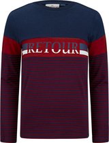 Retour Jeans Alonzo Jongens T-shirt - Dark Navy - Maat 146/152