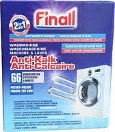 Finall waterontharder voor wasmachine anti kalk voor 66 wasbeurten