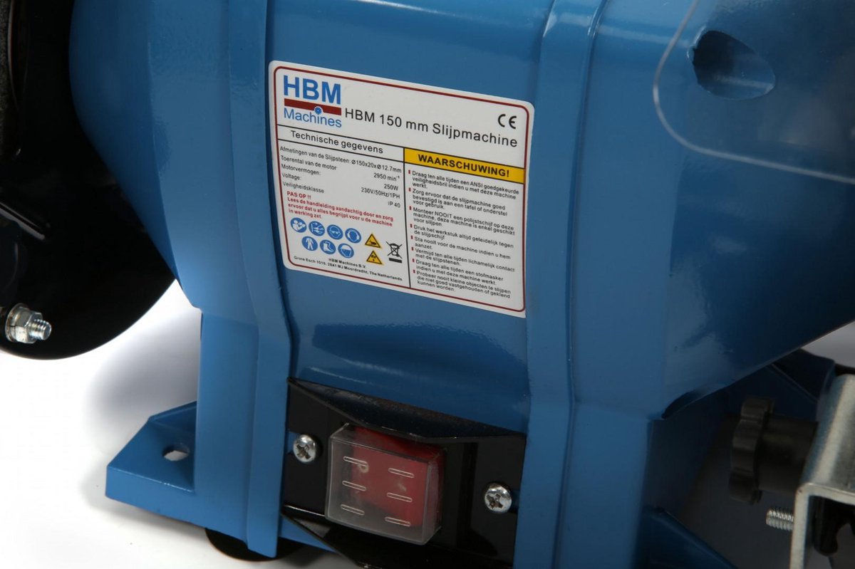 150 mm Slijpmachine - BLAUW – foto 2