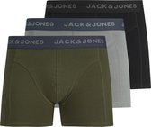 JACK&JONES ACCESSORIES JACBOBBIE TRUNKS 3 PACK Heren Onderbroek - Maat XL