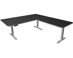 Zit sta hoekbureau Move-3 premium antraciet 200x220cm