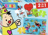 Bumba - Puzzle - Puzzle 2 en 1 - 4 et 6 pièces - Sous l'eau et dans les airs