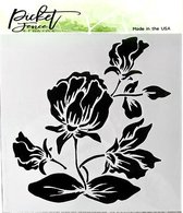 Shading Flower Stencil (SC-189)