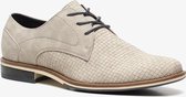 Emilio Salvatini heren veterschoenen - Grijs - Maat 46