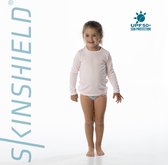 Skinshield by Vapor Apparel - UPF 50+ UV-zonbeschermend Toddler performance T-Shirt, Unisex, roze, Pink Blossom - 98 -3T