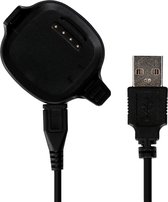 kwmobile USB-oplaadkabel compatibel met Garmin Forerunner 10 / 15 - Kabel voor smartwatch - zwart