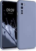 kwmobile telefoonhoesje voor OnePlus Nord - Hoesje voor smartphone - Back cover in lavendelgrijs
