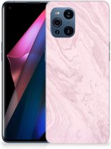 Housse Coque pour OPPO Find X3 | X3 Pro Coque Téléphone Rose Marble