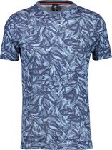 Lerros T-shirt Serafino T Shirt 2143062 452 Mannen Maat - XL