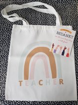 juf - meester - bedankje - tas - juffendag - leerkrachten - cadeautje - kado - teacher gift