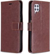 Portemonnee Book Case Hoesje Geschikt voor: Huawei P40 Lite 2020 -  bruin