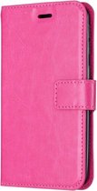 Portemonnee Book Case Hoesje Geschikt voor: iPhone 11 Pro -  roze