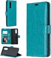 Portemonnee Book Case Hoesje Geschikt voor: Sony Xperia 5 III - turquoise