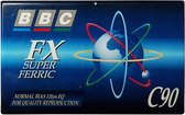 BBC FX Super ferric C90 Cassettebandje - Uiterst geschikt voor alle opnamedoeleinden / Sealed Blanco Cassettebandje / Cassettedeck / Walkman.