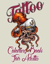 Tattoo Coloring Book For Adults