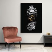 Poster Dark Giraffe - Papier - Meerdere Afmetingen & Prijzen | Wanddecoratie - Interieur - Art - Wonen - Schilderij - Kunst