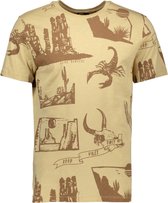 Kultivate T-shirt Ts Utah 2101030204 Mojave Desert 595 Mannen Maat - XL