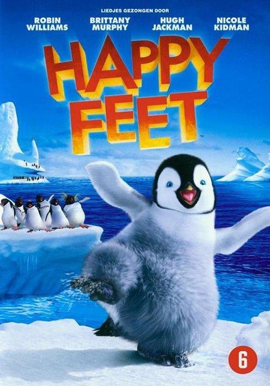 Omslag van HAPPY FEET/BONUS /S 2DVD NL