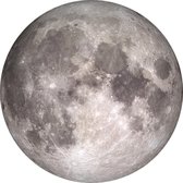 Planet Earth - Moon Light, NASA Images - Foto op Behangcirkel - ⌀ 80 cm
