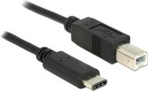 Garpex® USB C naar USB B Printerkabel – Printer Scanner – USB 2.0 High Speed – 1.8 Meter