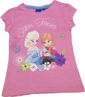 Disney Frozen  T-shirt  Roze Maat 110