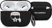 Karl Lagerfeld AirPods Pro Case - Zwart - Ring