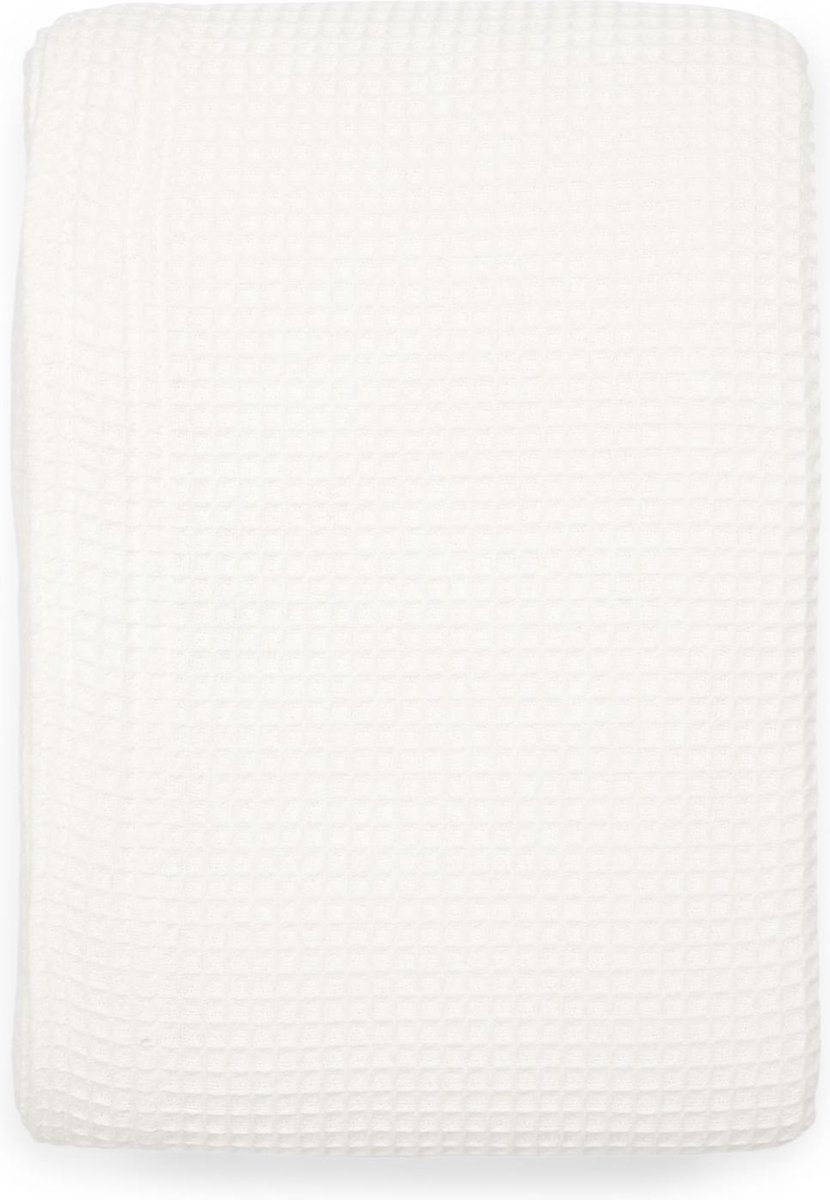 Damminga - Wiegdeken – Baby dekentje - Wafel - Katoenen - 75x100cm - Ecru Damminga - Wiegdeken – Baby dekentje - Wafel - Katoenen - 75x100cm - Ecru