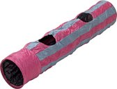 Flamingo Kattentunnel Feline Rood/Grijs 136Cm Dia. 25Cm