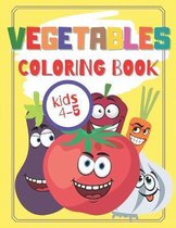 Vegetables Coloring Book