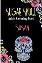 Susan Sugar Skull, Adult Coloring Book