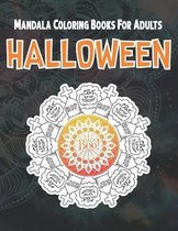 Halloween Mandala Coloring Books For Adults